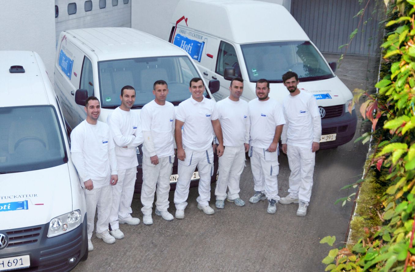 Team von Umbau + Stuckateur Hoti GmbH